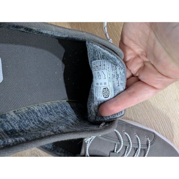 Men's Hey Dude Cody Sport Mesh Charcoal Gray Slip On Tennis Shoes Sneakers Sz 14 - Picture 9 of 16